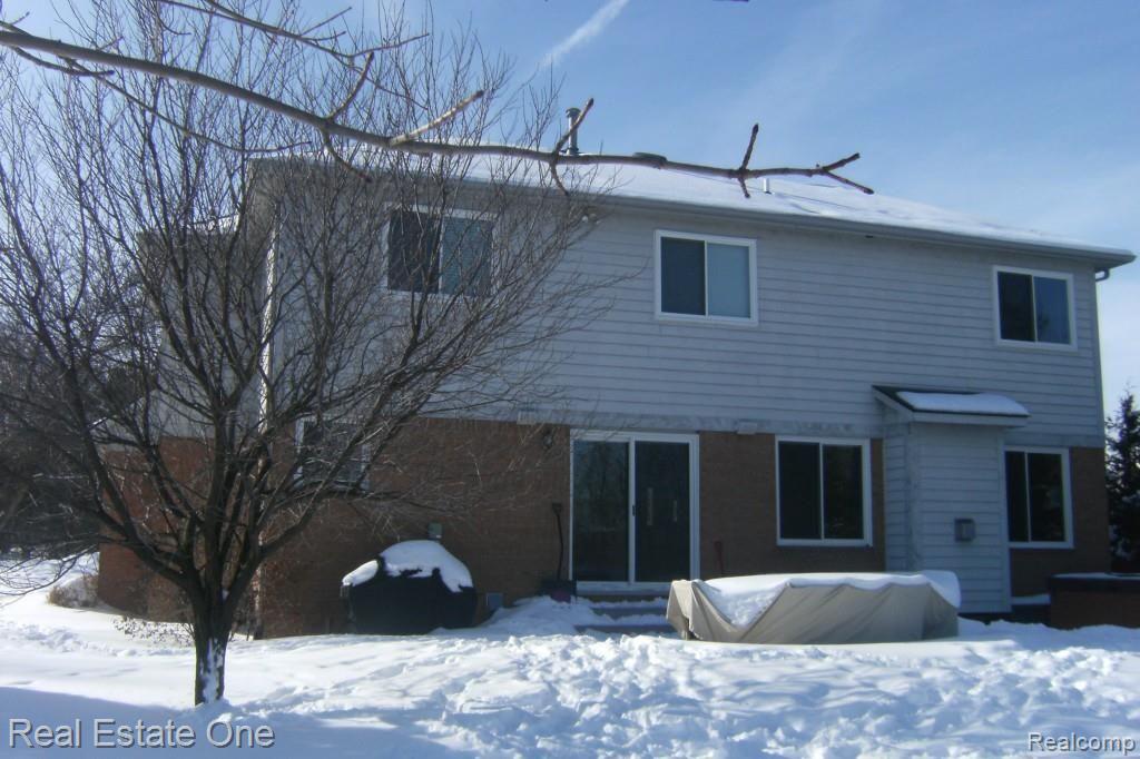 3133 East Maple Road Wixom, MI 48393 - Photo 32 of 37 View from Backyard