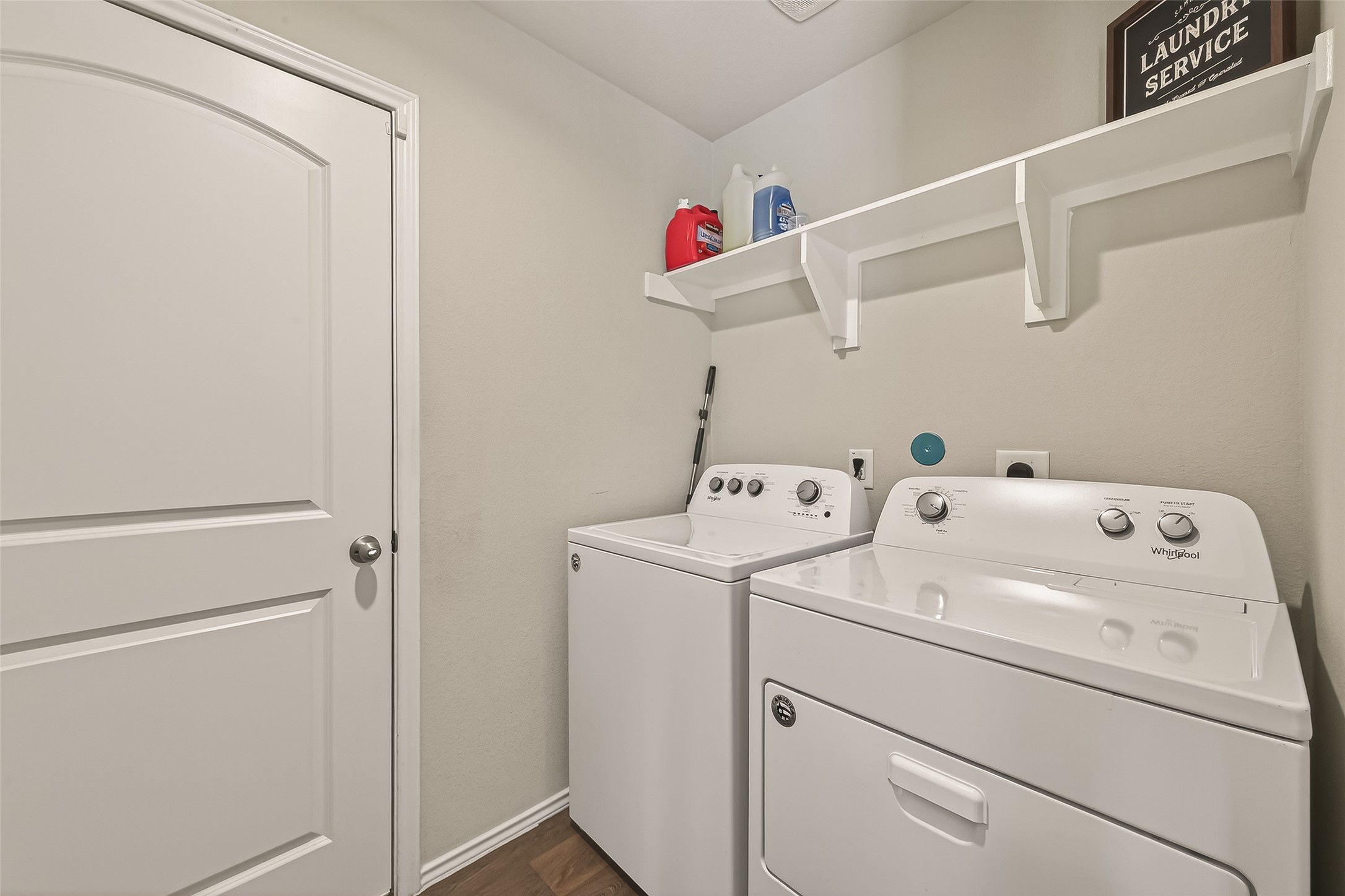 2407 Hartsel Frst Trail Spring, TX 77373 - Photo 15 of 26 a utility room with dryer and washer
