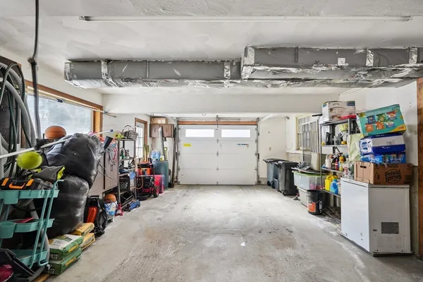 a view of storage and utility room