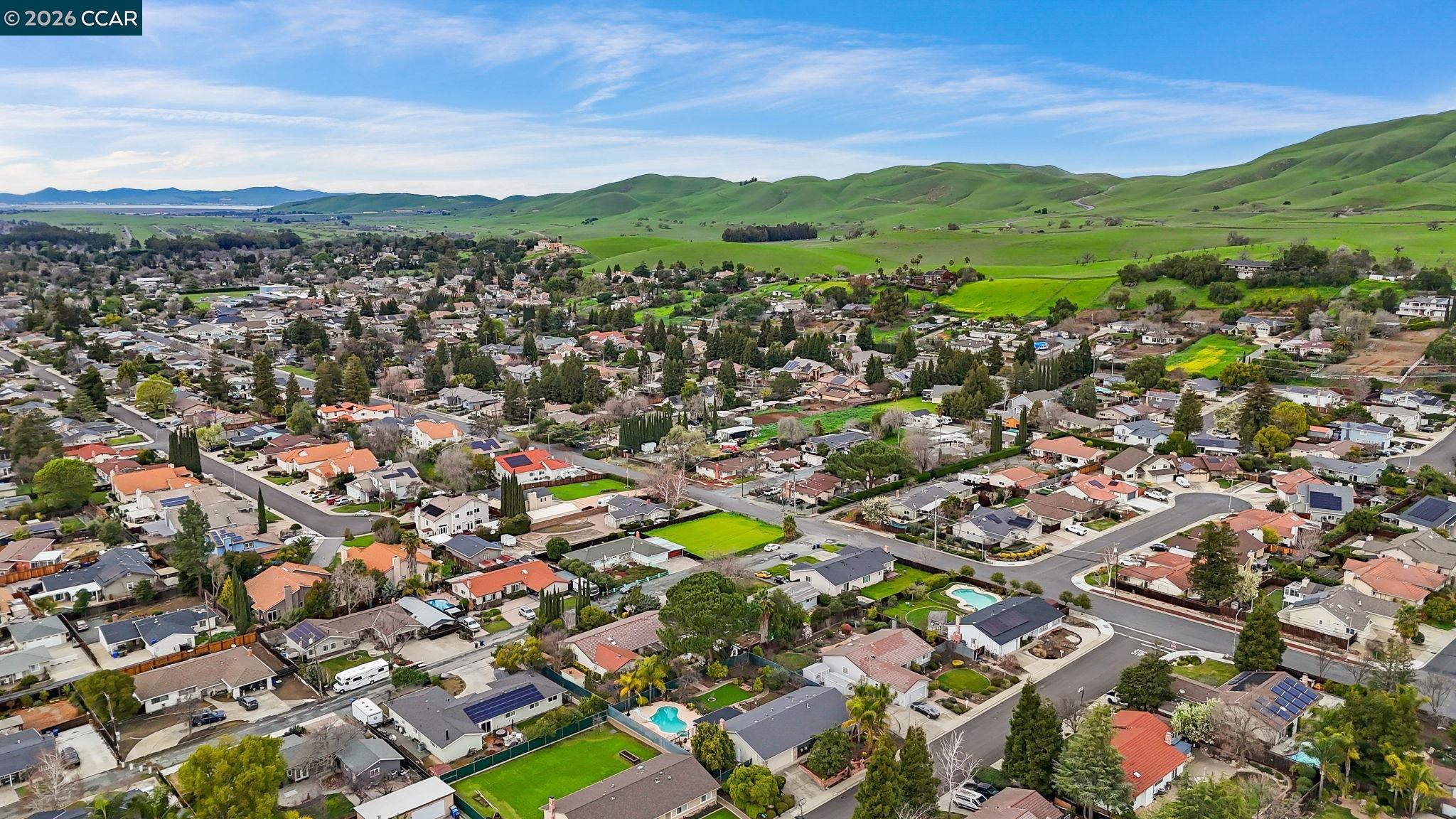 1833 Helena Drive Concord, CA 94521 - Photo 50 of 54 a view of city and mountain