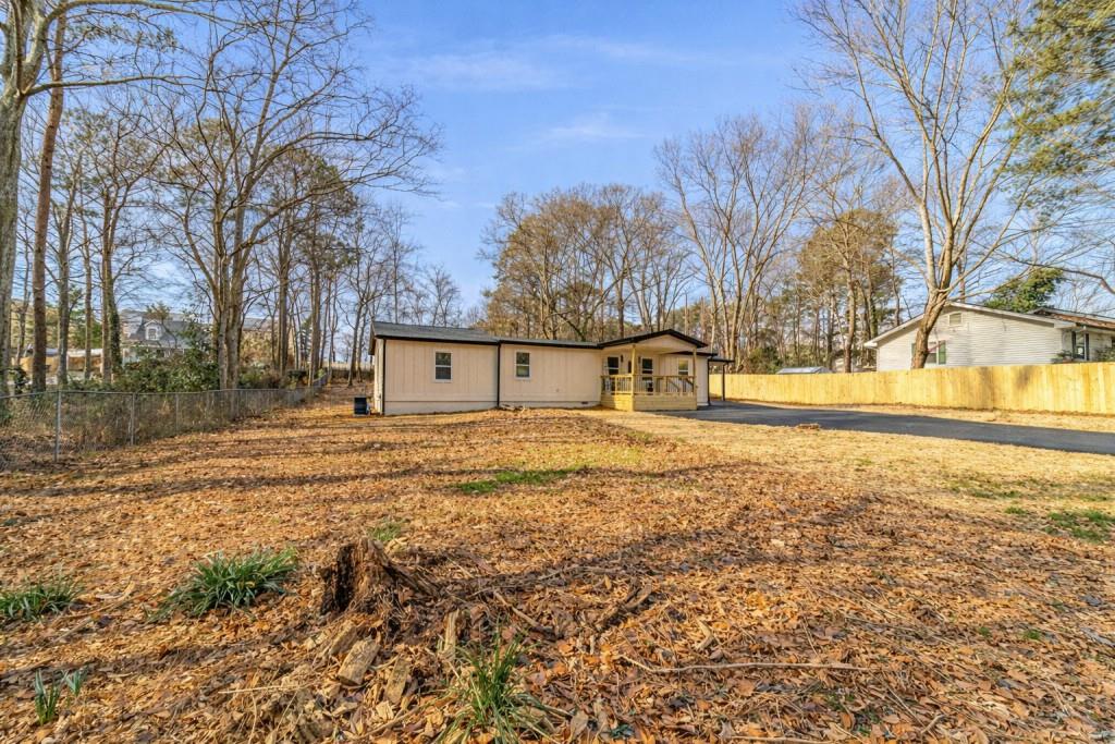 3617 Bob White Lane Southwest Loganville, GA 30052 - Photo 46 of 48 a view of back yard of the house