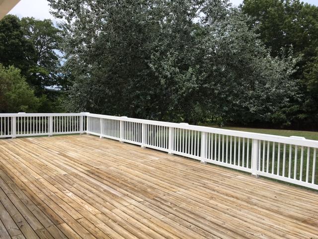 1650 Dickerson Road Goodview, VA 24095 - Photo 26 of 30 a view of a wooden deck
