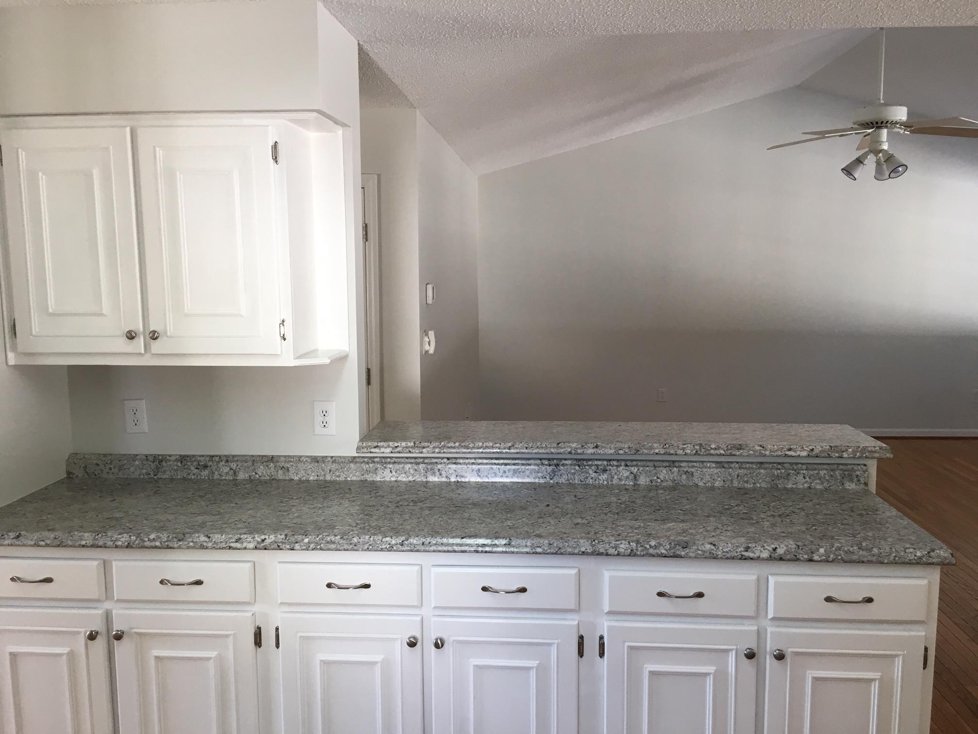 1650 Dickerson Road Goodview, VA 24095 - Photo 7 of 30 a sink with white cabinets
