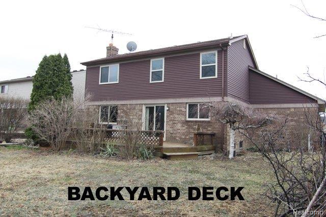 45738 Spagnuolo Road Macomb, MI 48044 - Photo 10 of 10 BACKYARD DECK