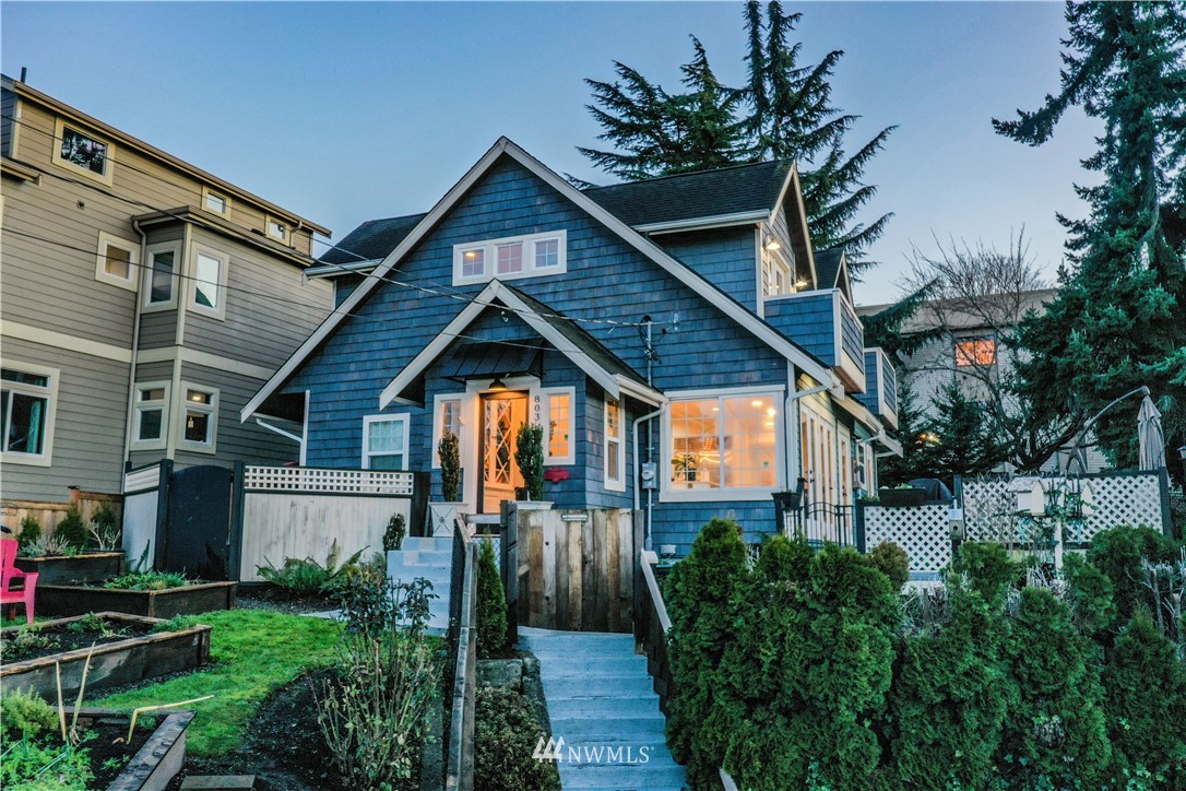 803 North 33rd Street Renton, WA 98056 - Photo 2 of 40 a front view of house along with green space