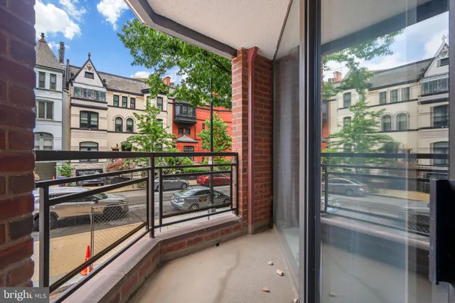 a outdoor view from a balcony