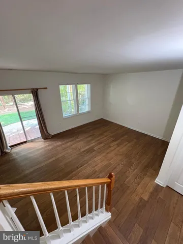 a view of wooden floor