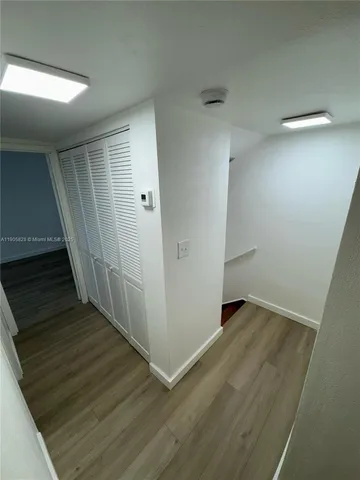 a view of a small space