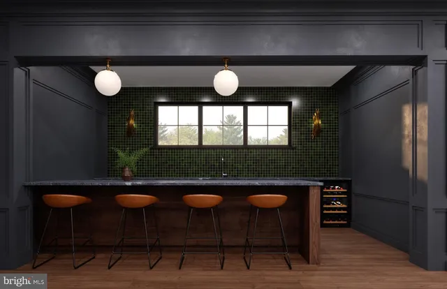 a kitchen with a sink and a stove