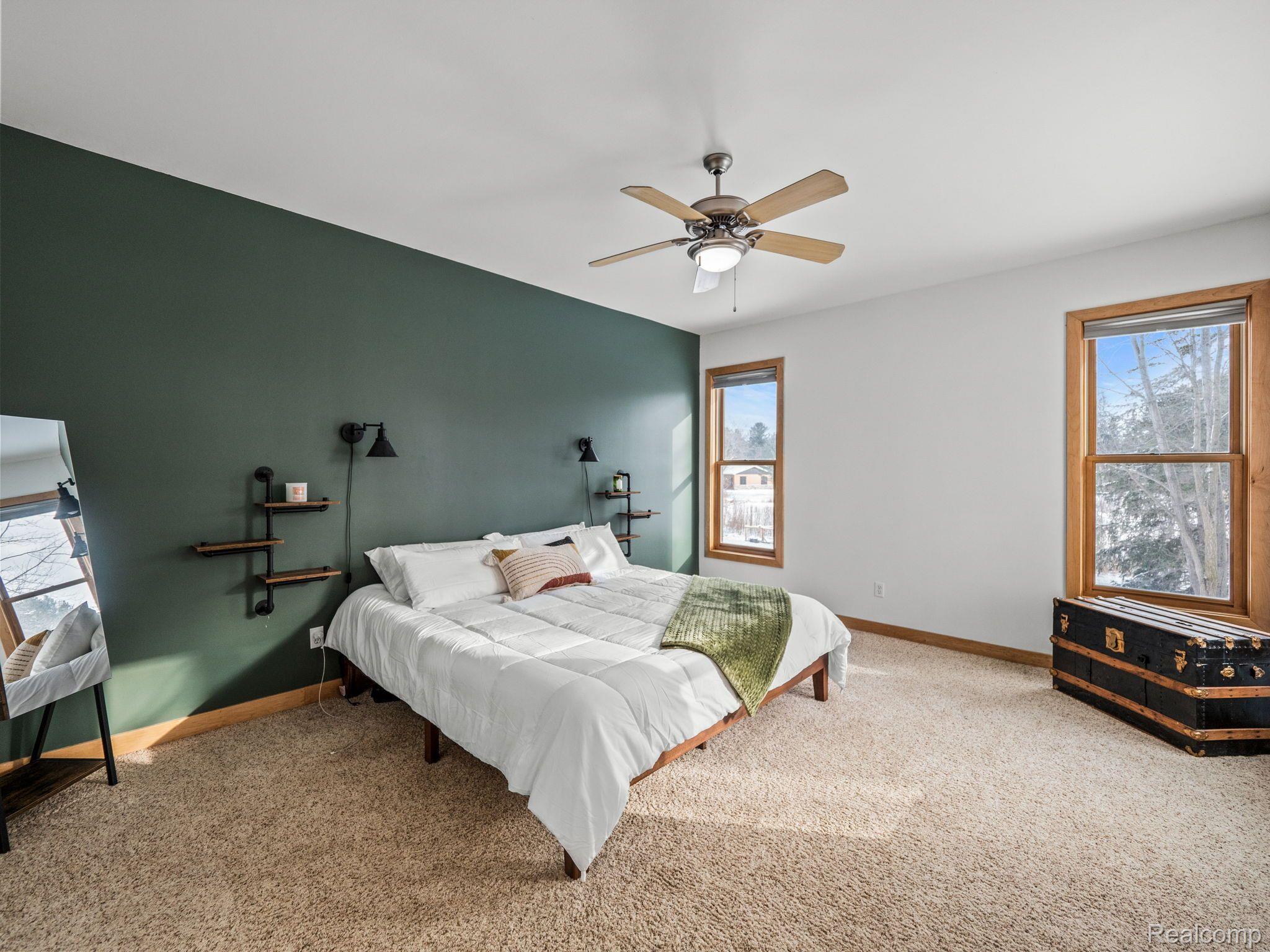 1799 West Barron Road Howell, MI 48855 - Photo 18 of 40 Master suite