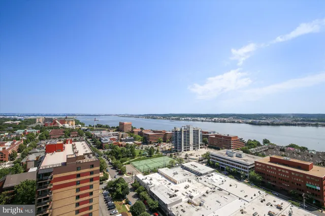 a view of a room with storage