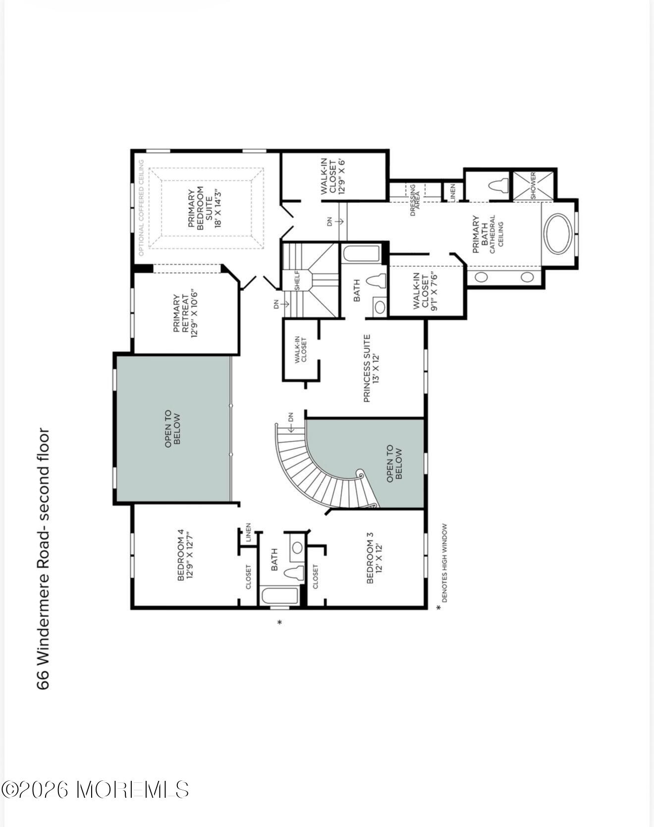 66 Windermere Road Lincroft, NJ 07738 - Photo 47 of 48 a picture of a floor plan