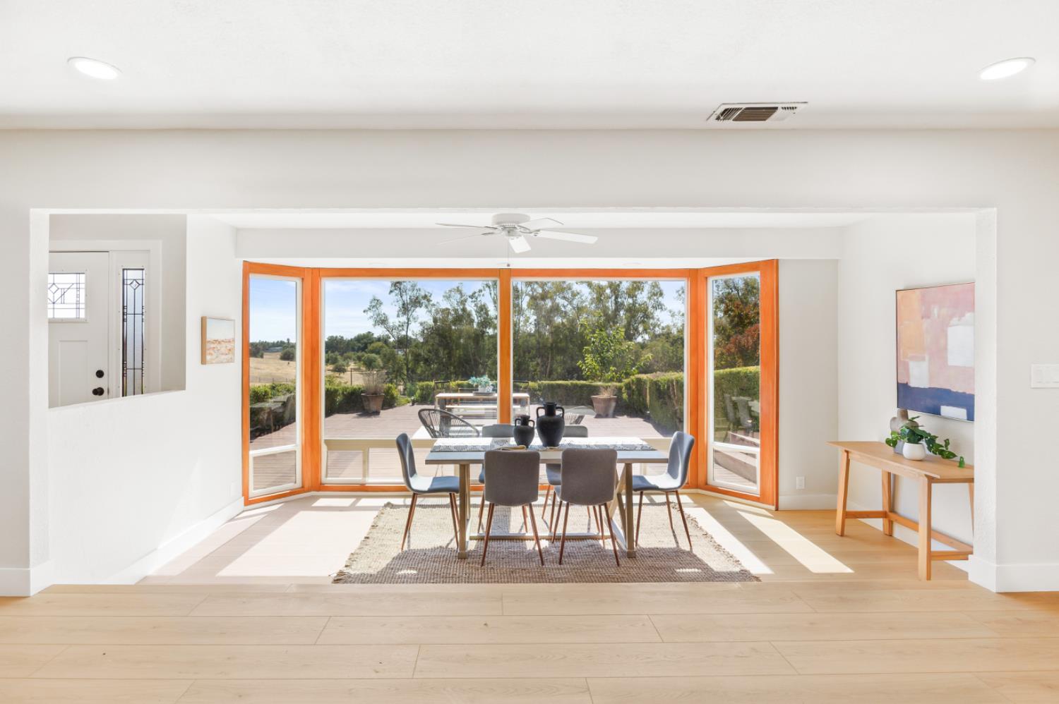 2495 Meadow Creek Road Lincoln, CA 95648 - Photo 18 of 94 a view of a dining room with furniture window and outside view