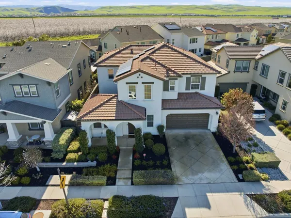 a view of a water with an outdoor space