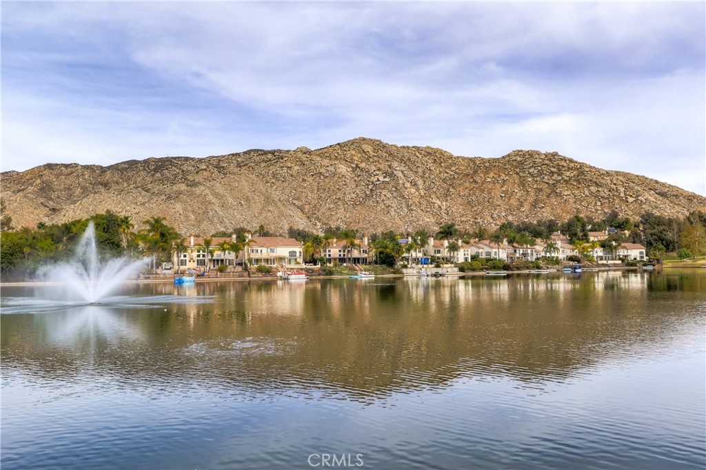 24321 Barley Road Moreno Valley, CA 92557 - Photo 64 of 66 a view of a lake with mountains in the background