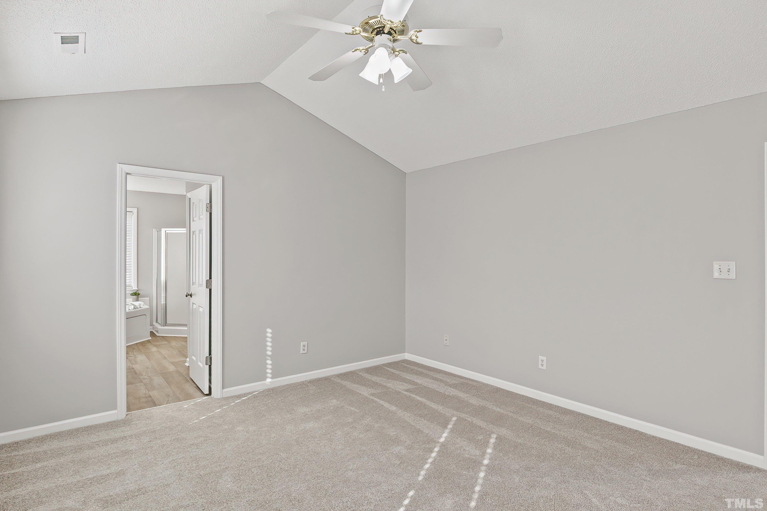 1008 Linden Crest Road Raleigh, NC 27603 - Photo 19 of 37 wooden floor in an empty room