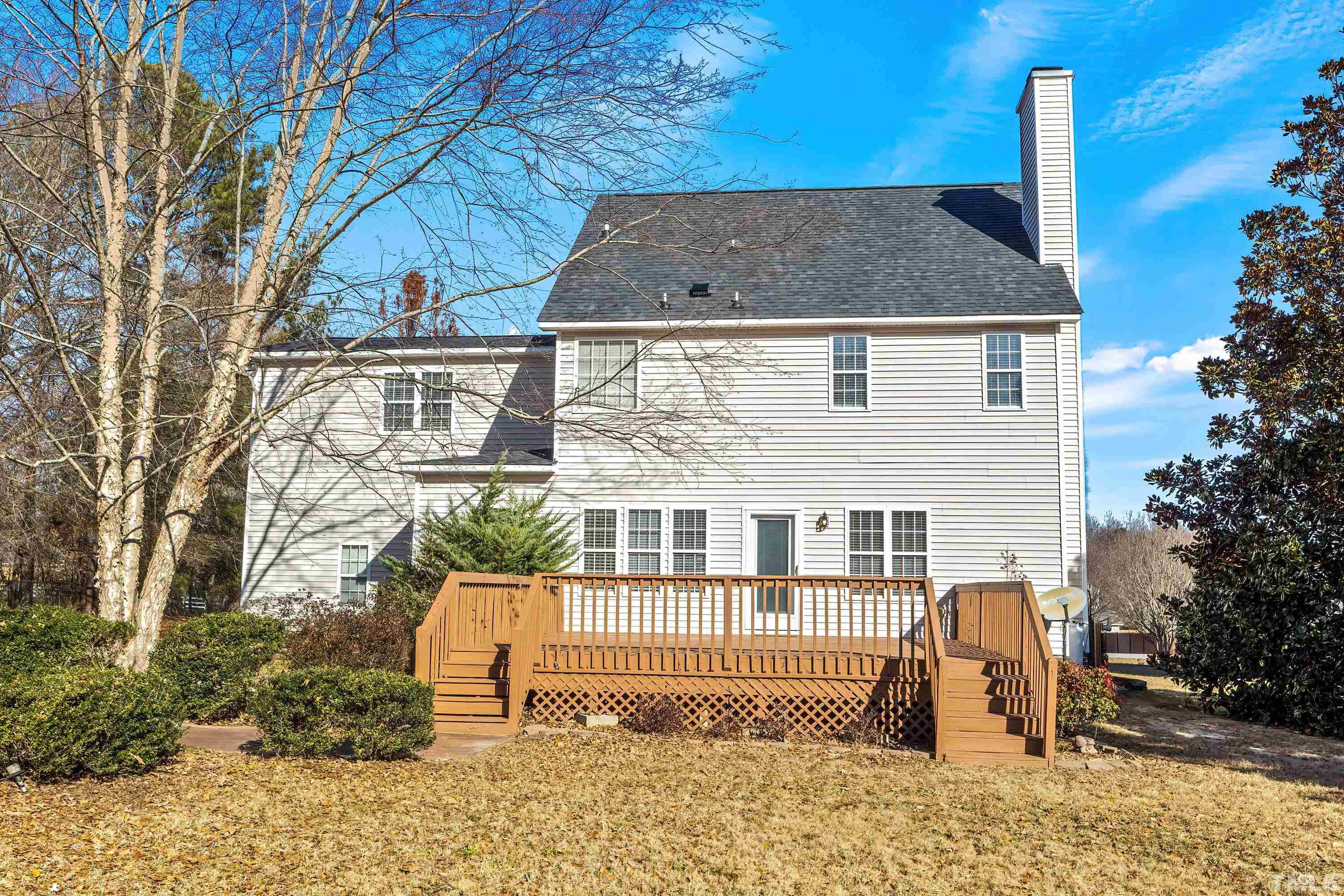 1008 Linden Crest Road Raleigh, NC 27603 - Photo 29 of 37 a front view of a house with a yard