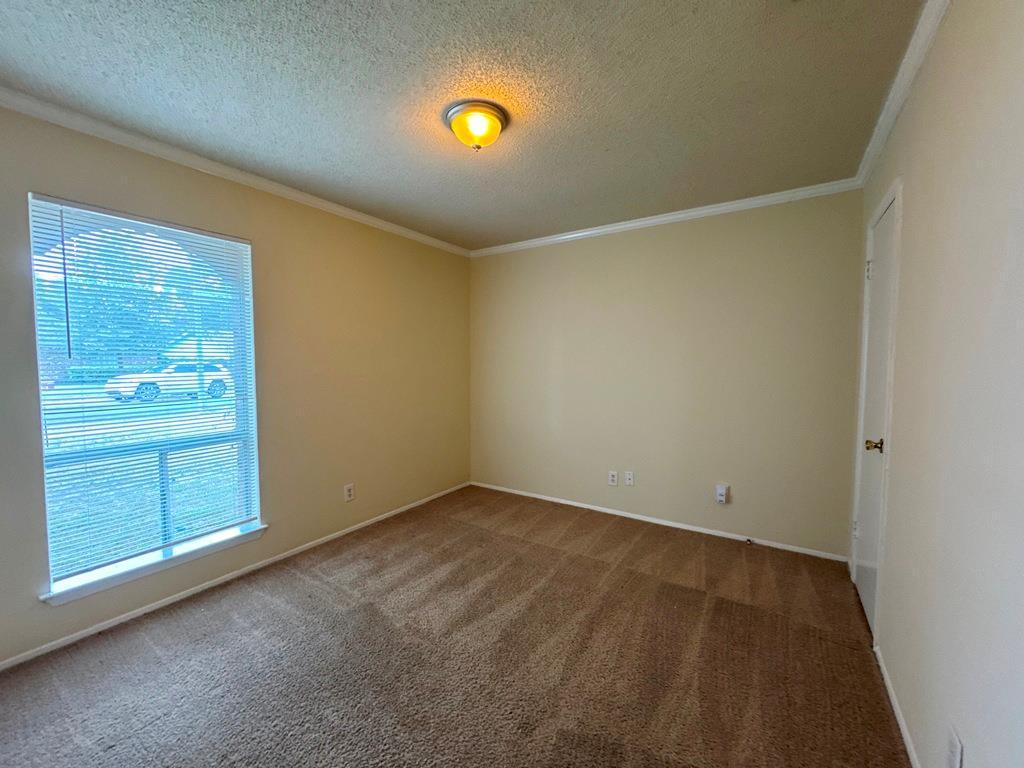 5905 Burrough Drive Austin, TX 78745 - Photo 23 of 40 an empty room with a fireplace and painted walls