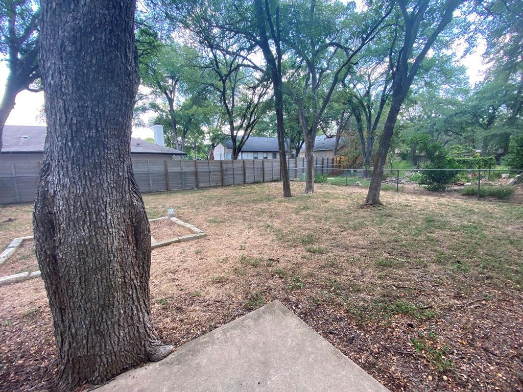 5905 Burrough Drive Austin, TX 78745 - Photo 38 of 40 a view of a yard with a tree