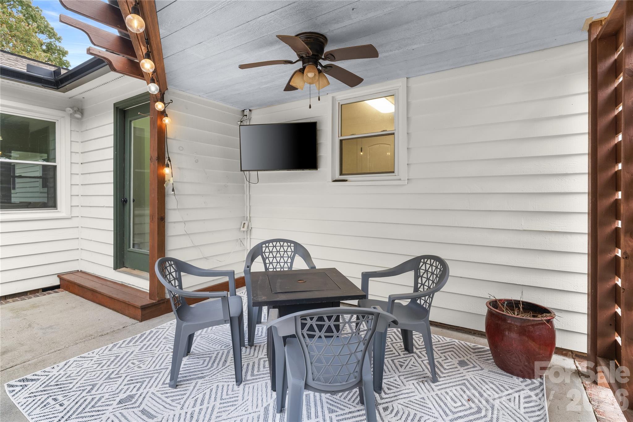 1335 Blacksnake Road Stanley, NC 28164 - Photo 28 of 31 a view of a patio with couple of chairs