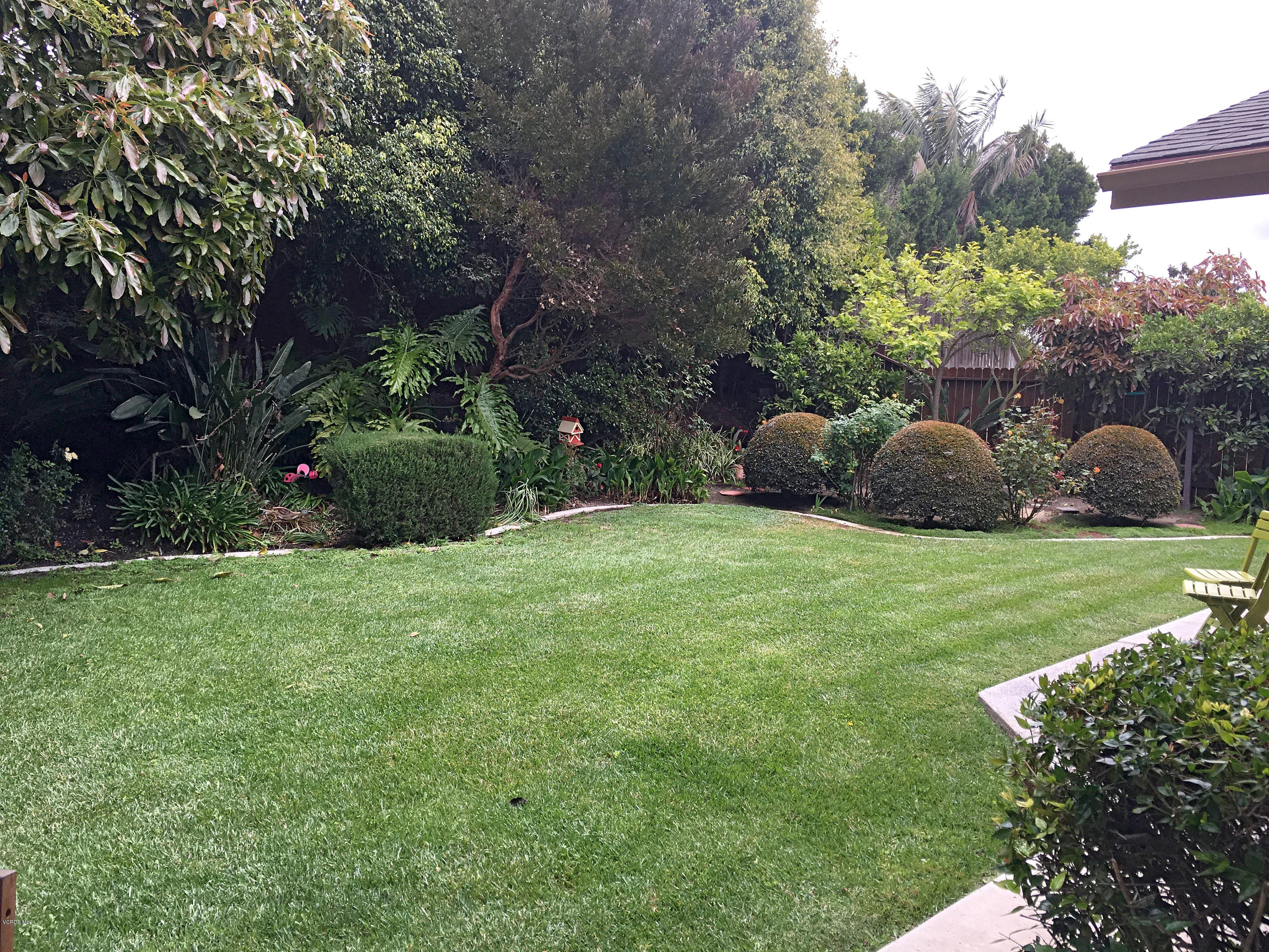398 Day Road Ventura, CA 93003 - Photo 22 of 28 a view of a garden with large trees