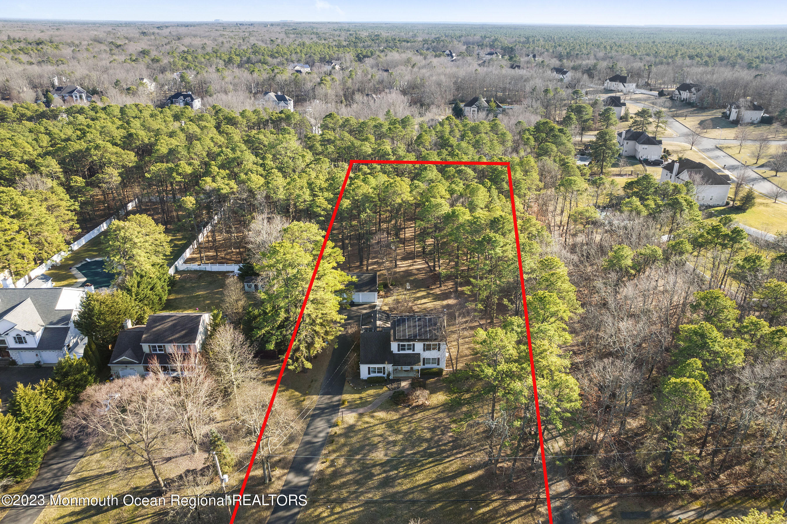 643 Reed Road Jackson, NJ 08527 - Photo 34 of 35 Aerial3 OUTLINE