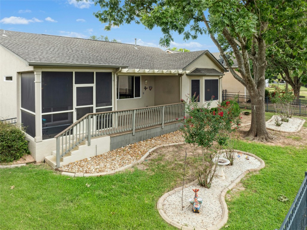113 Coreopsis Way Georgetown, TX 78633 - Photo 25 of 34 a front view of a house with a yard