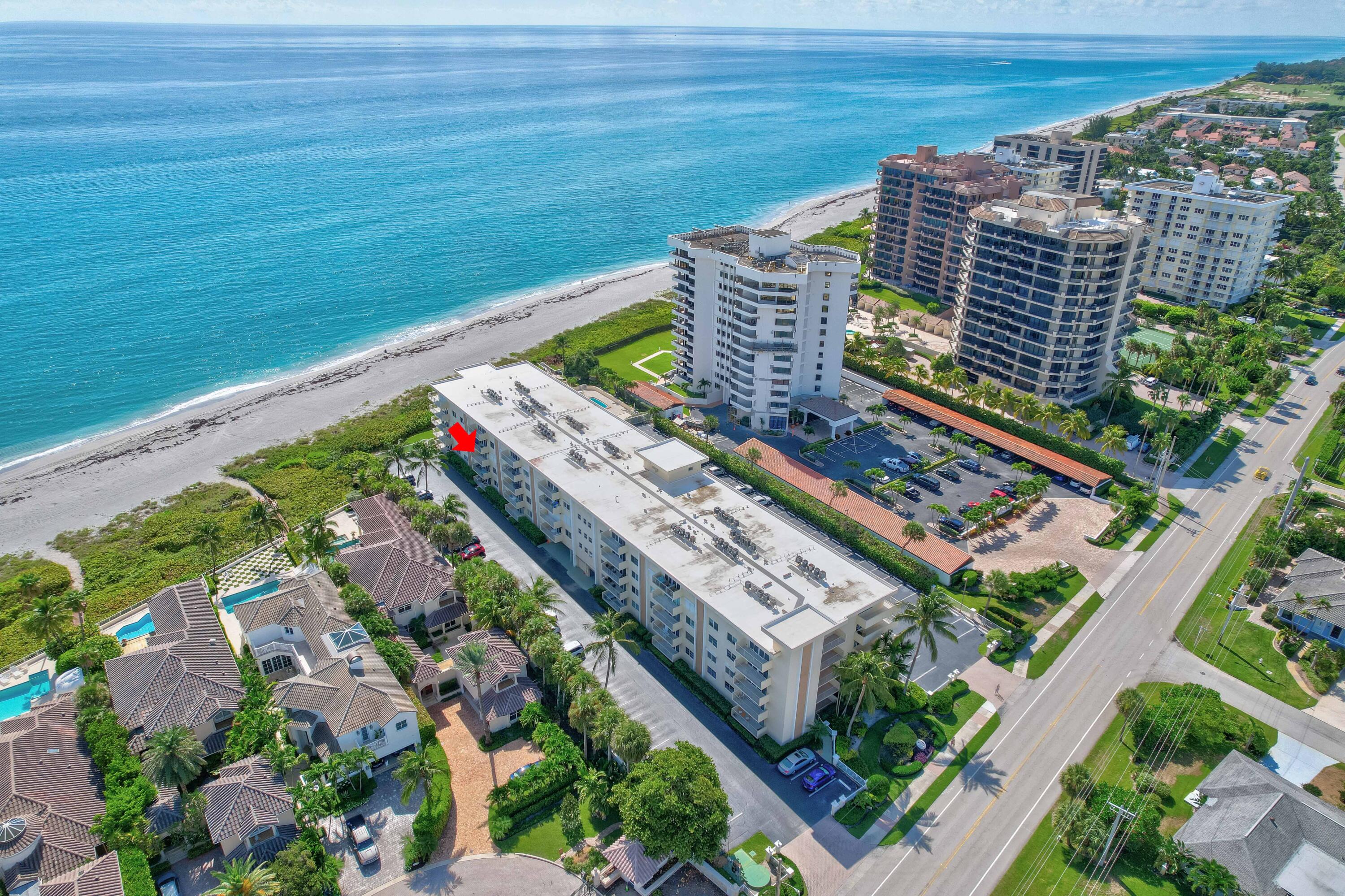630 Ocean Drive, Unit 302 Juno Beach, FL 33408 - Photo 23 of 40 an aerial view of a city