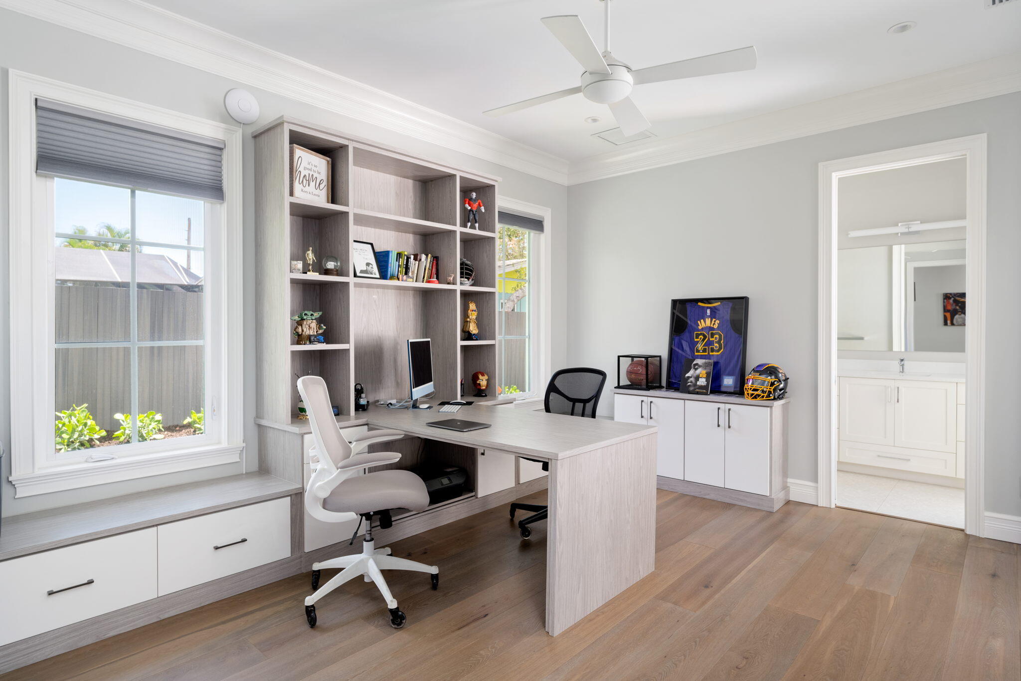 544 Live Oak Road Vero Beach, FL 32963 - Photo 14 of 55 a view of a workspace with furniture and a window