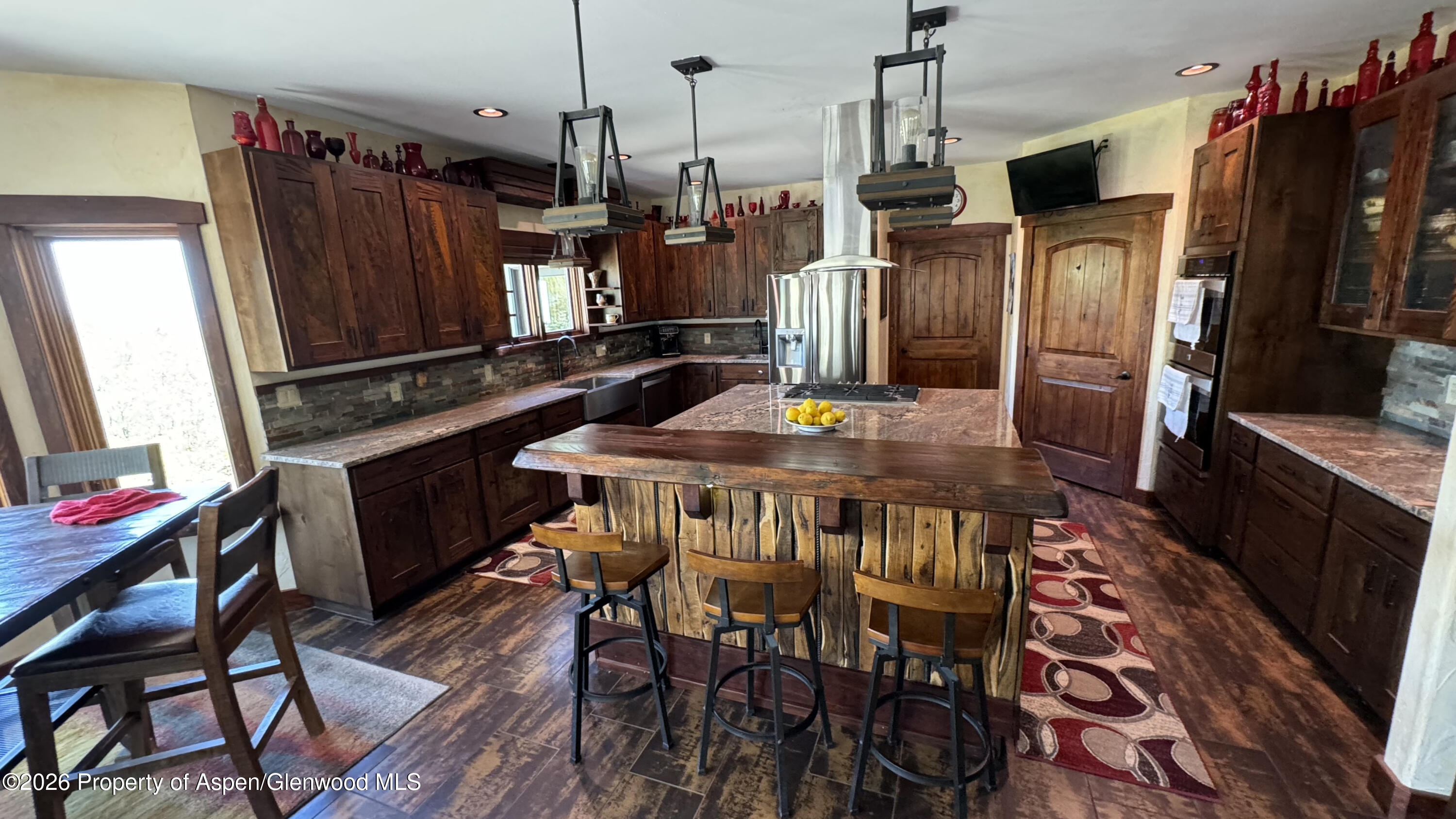 1833 Yellowstone Creek Road Gardner, CO 81040 - Photo 12 of 50 a view of a dining room with furniture