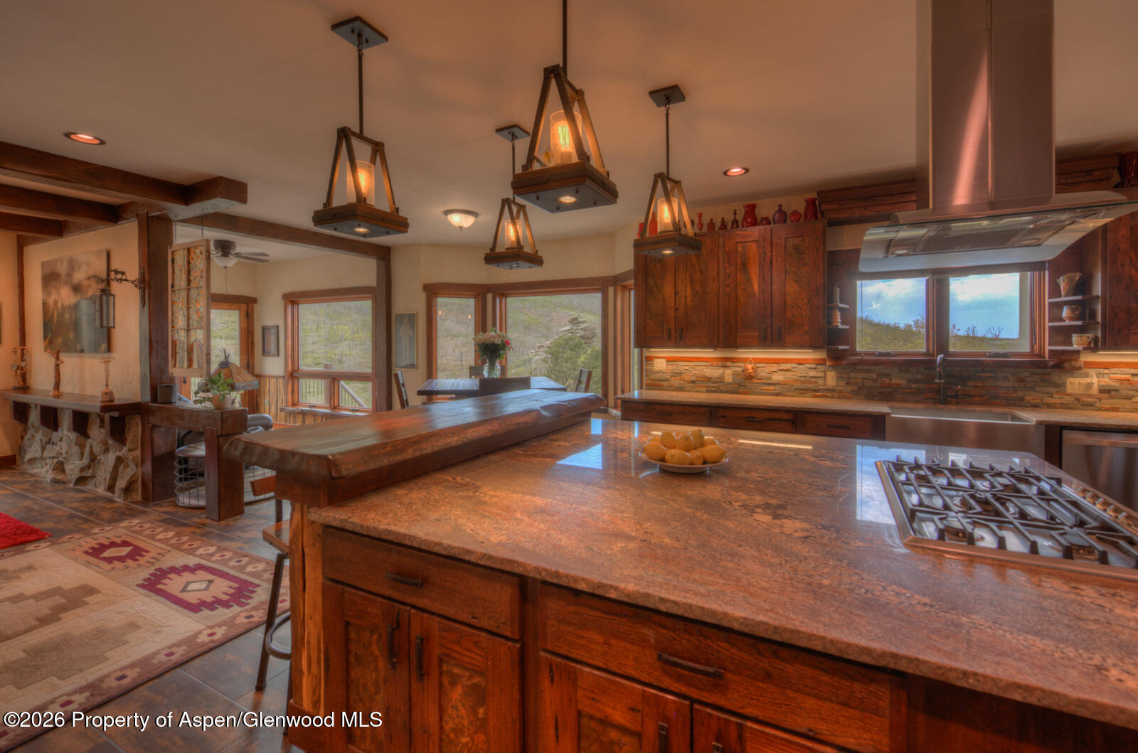 1833 Yellowstone Creek Road Gardner, CO 81040 - Photo 14 of 50 a room with lots of wooden furniture
