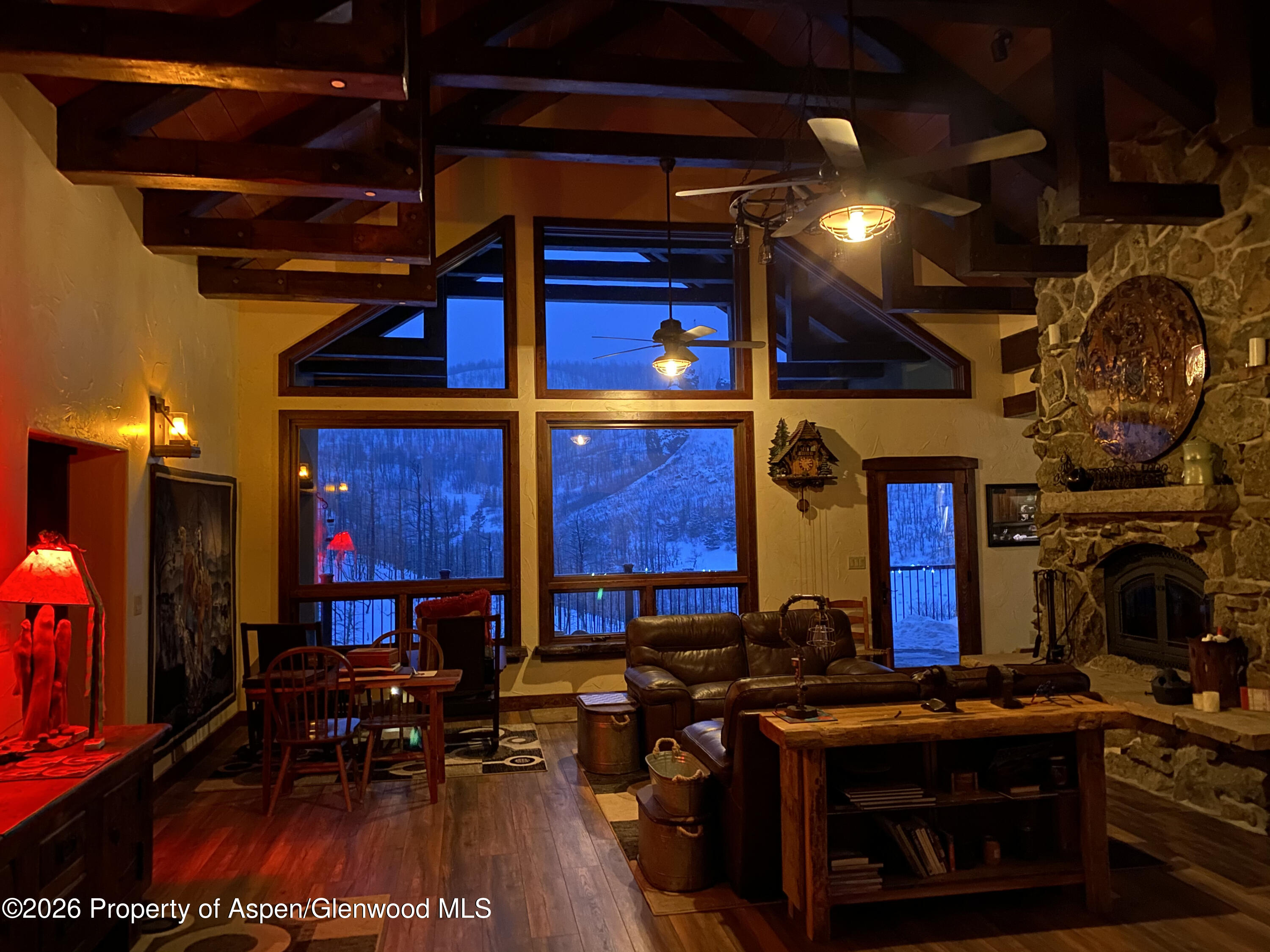 1833 Yellowstone Creek Road Gardner, CO 81040 - Photo 6 of 50 a view of a chairs and tables in the kitchen