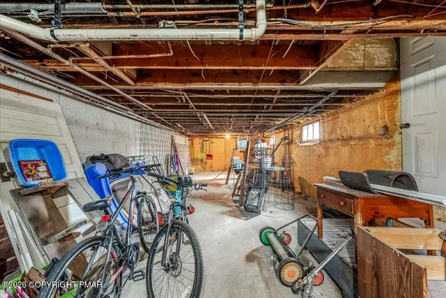 a view of storage and utility room