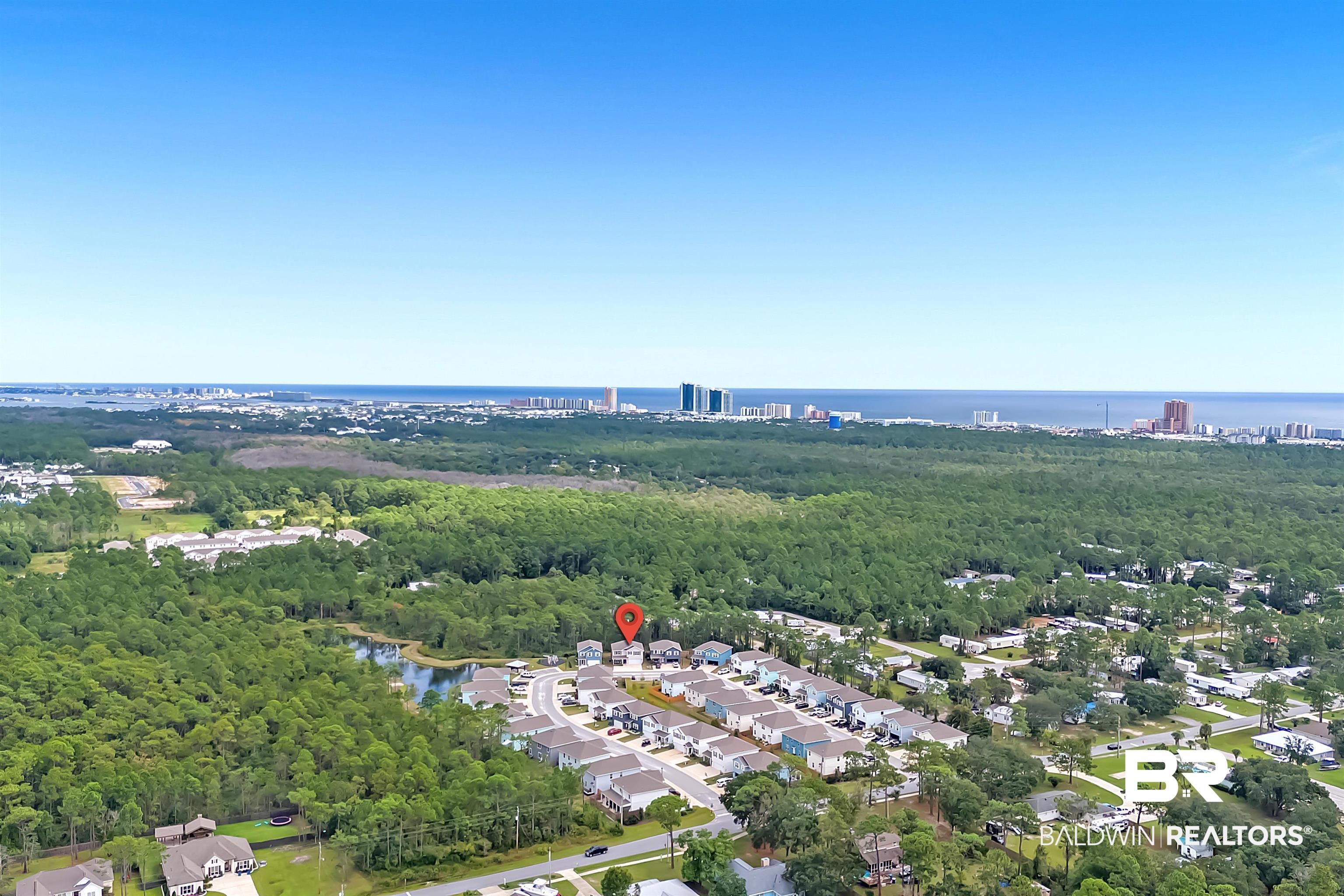 24549 Broken Sound Loop Orange Beach, AL 36561 - Photo 48 of 57 Drone / aerial view with a water view