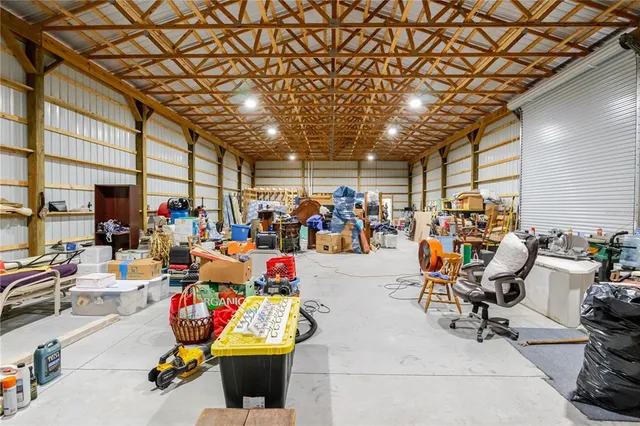 a view of a backyard of the house
