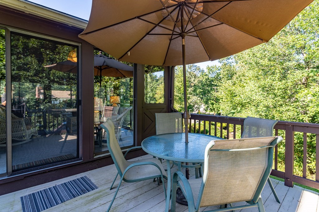 2 Victor Drive Ayer, MA 01432 - Photo 37 of 42 a view of a patio with a table chairs and a table