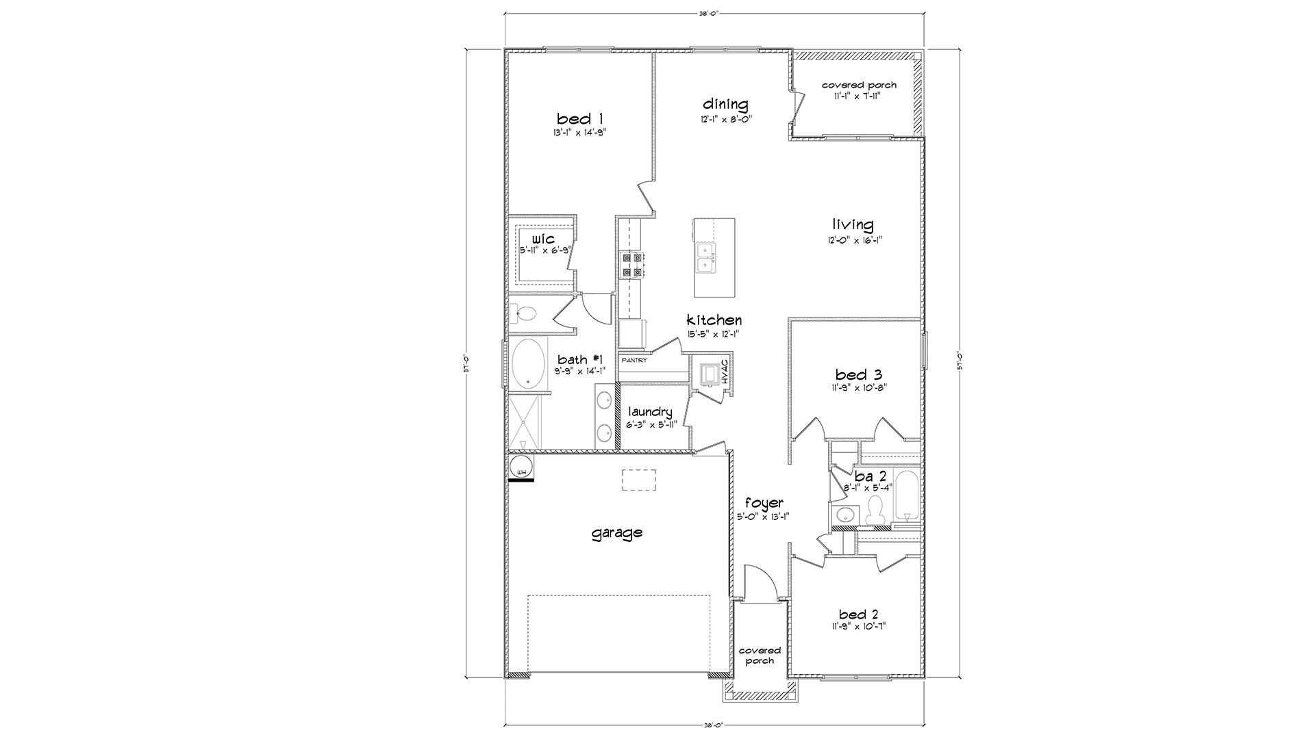 206 Dockside Road Freeport, FL 32439 - Photo 21 of 21 Floorplan AB