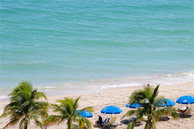 a front view of a building