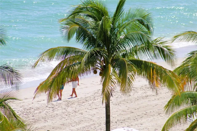 a view of an ocean from a balcony