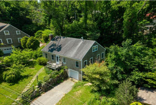 17 Mcgregor Road Woods Hole, MA 02543 - Photo 4 of 17 an aerial view of a house with yard and outdoor seating