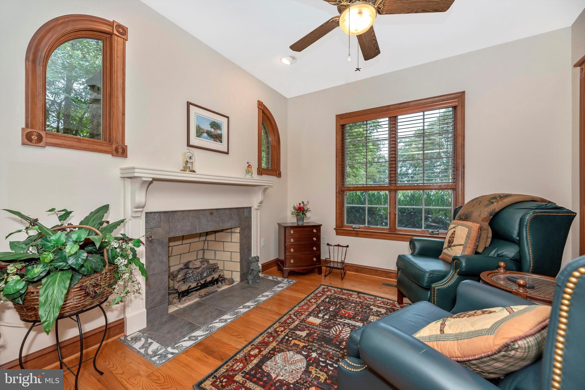 2110 Dixon Road Frederick, MD 21704 - Photo 21 of 57 Primary Bedroom Sitting Room with Fireplace
