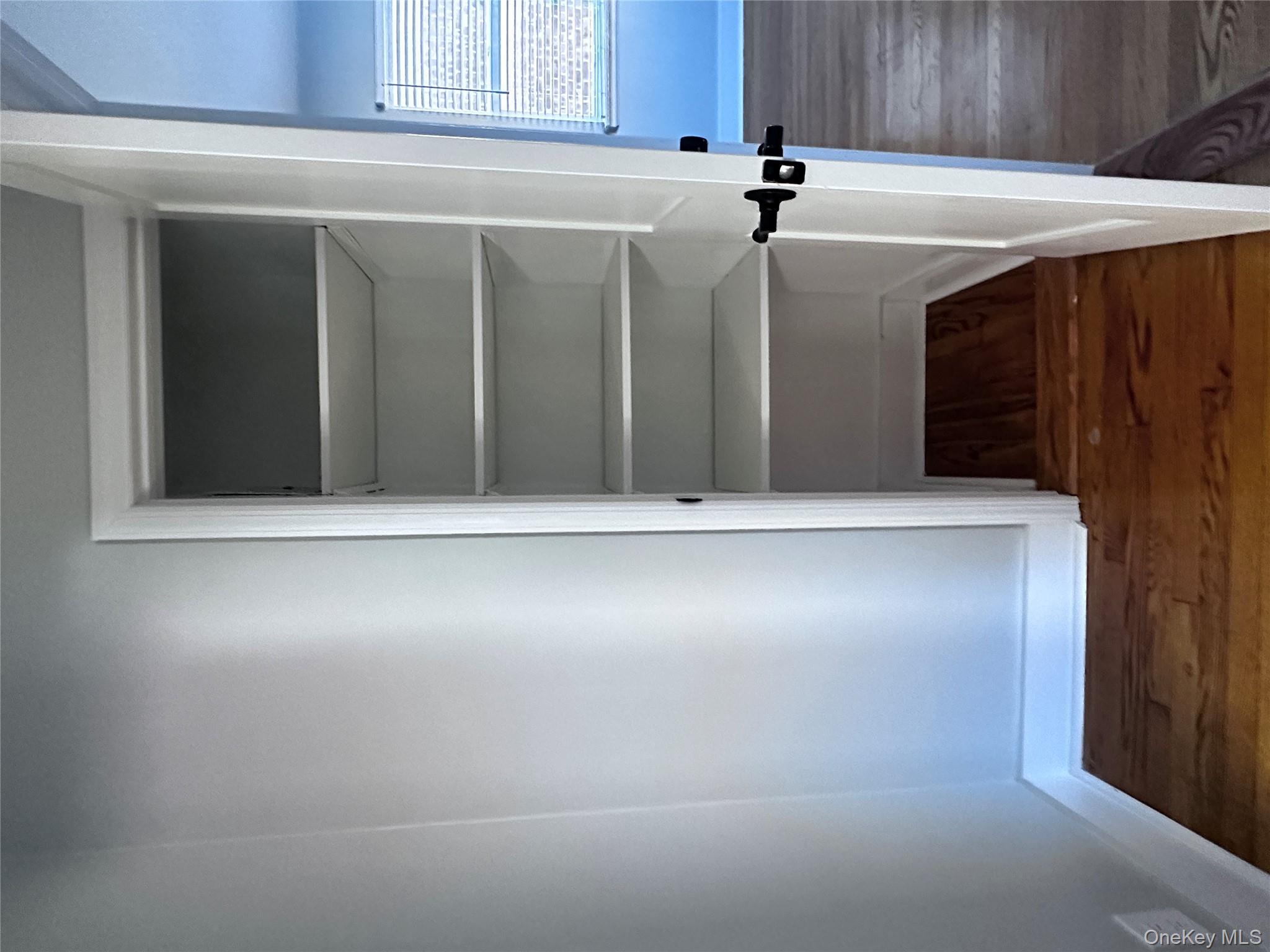 1233 Lydig Avenue, Unit 1 Bronx, NY 10461 - Photo 19 of 20 a view of walk in closet with wooden floor and a cabinet