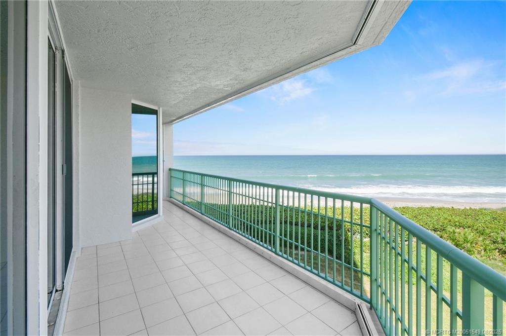 8650 South Ocean Drive, Unit 306 Jensen Beach, FL 34957 - Photo 39 of 51 a view of a balcony