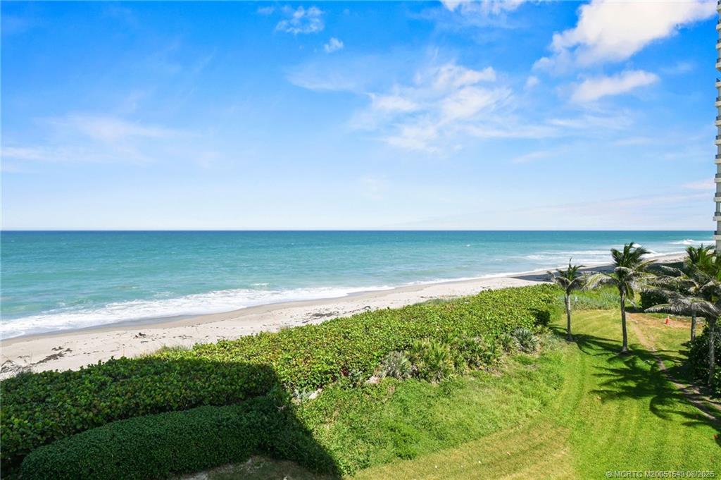 8650 South Ocean Drive, Unit 306 Jensen Beach, FL 34957 - Photo 41 of 51 a view of an ocean from a balcony