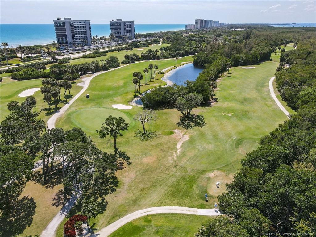 8650 South Ocean Drive, Unit 306 Jensen Beach, FL 34957 - Photo 50 of 51 a view of a lake in middle of the town