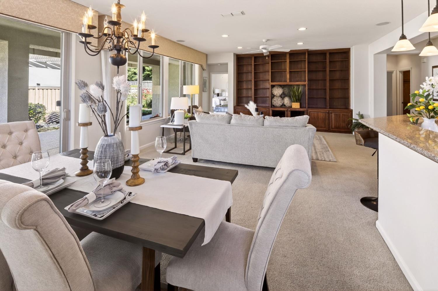 1260 Freschi Lane Lincoln, CA 95648 - Photo 18 of 60 a living room with furniture and a large window