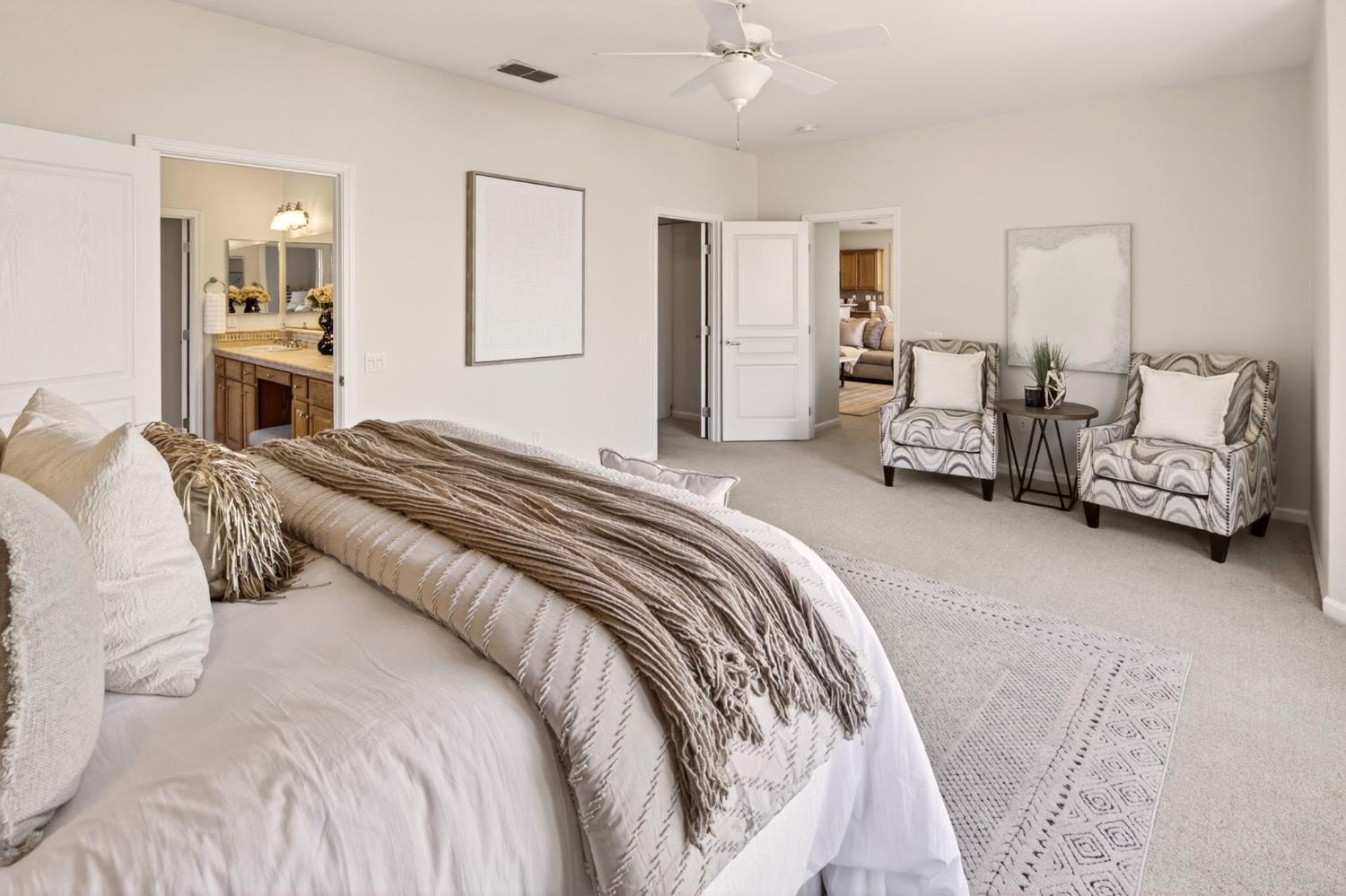1260 Freschi Lane Lincoln, CA 95648 - Photo 25 of 60 a bedroom with bed and furniture