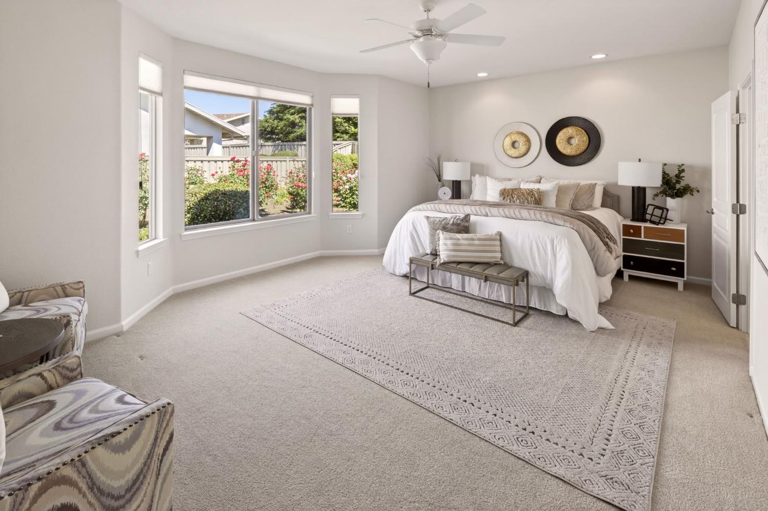 1260 Freschi Lane Lincoln, CA 95648 - Photo 4 of 60 a bedroom with a bed and a large window