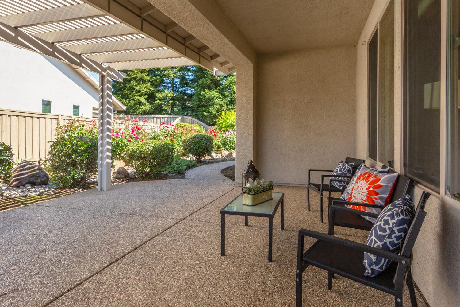 1260 Freschi Lane Lincoln, CA 95648 - Photo 43 of 60 a outdoor living space with furniture and garden view
