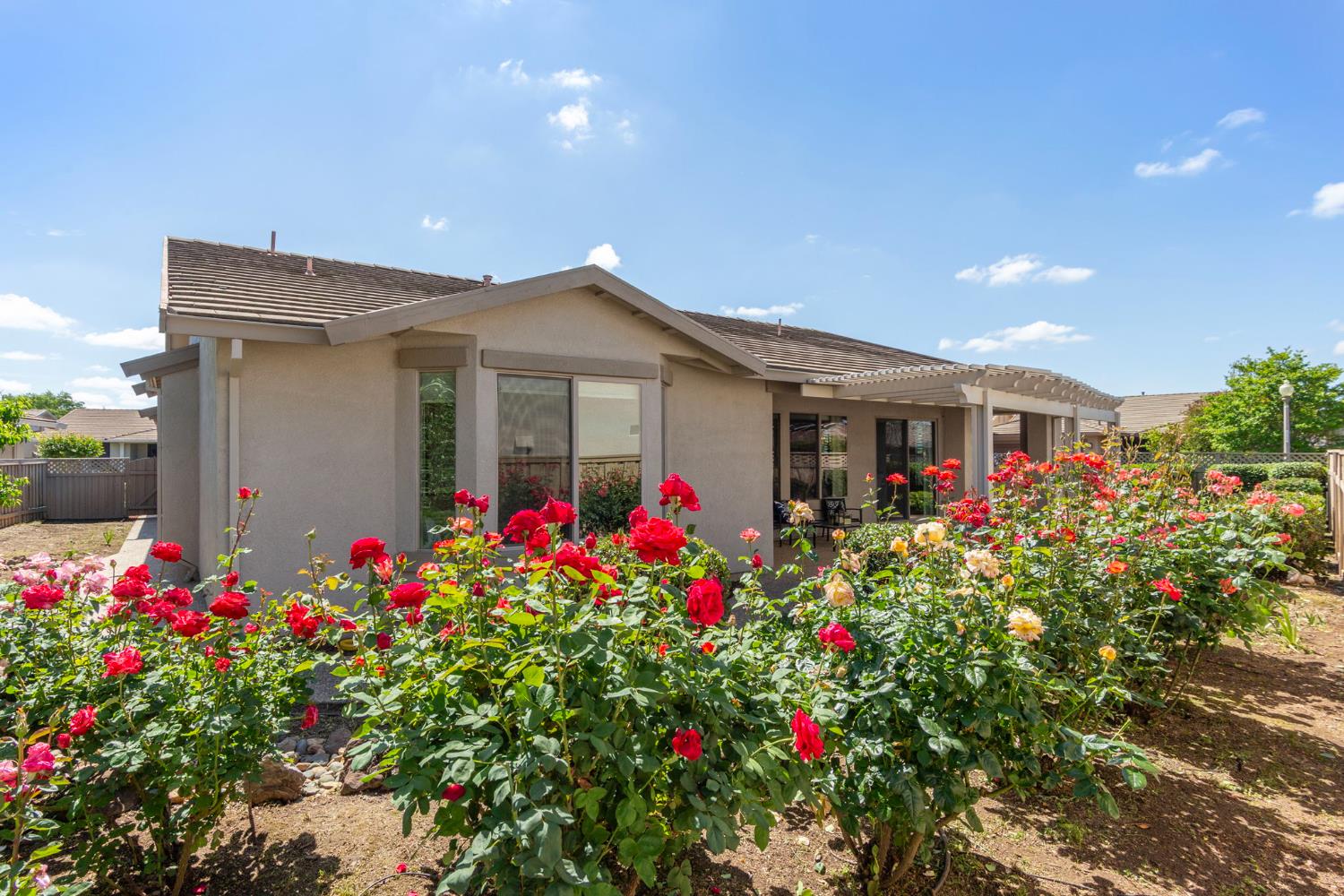 1260 Freschi Lane Lincoln, CA 95648 - Photo 8 of 60 a front view of a house with plants